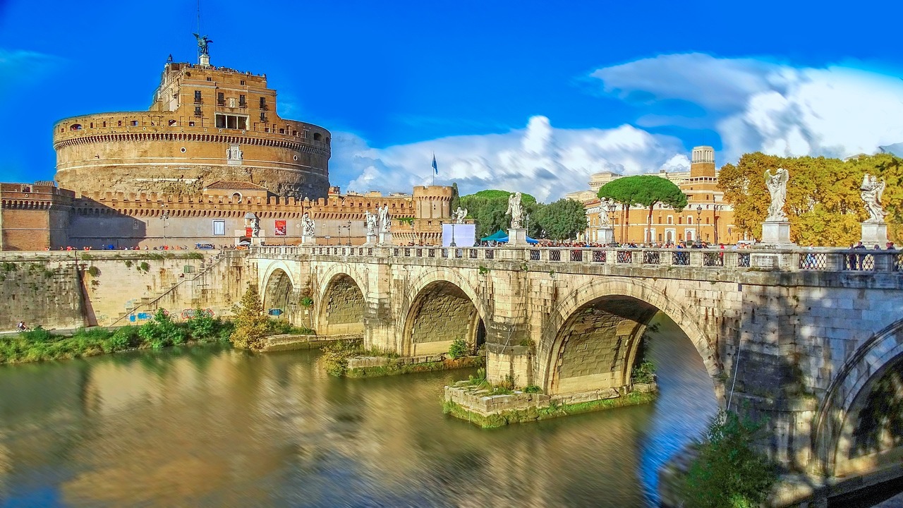 Rome https://pixabay.com/photos/rome-italy-vatican-history-1713190/